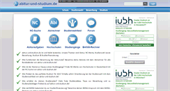 Desktop Screenshot of abitur-und-studium.de